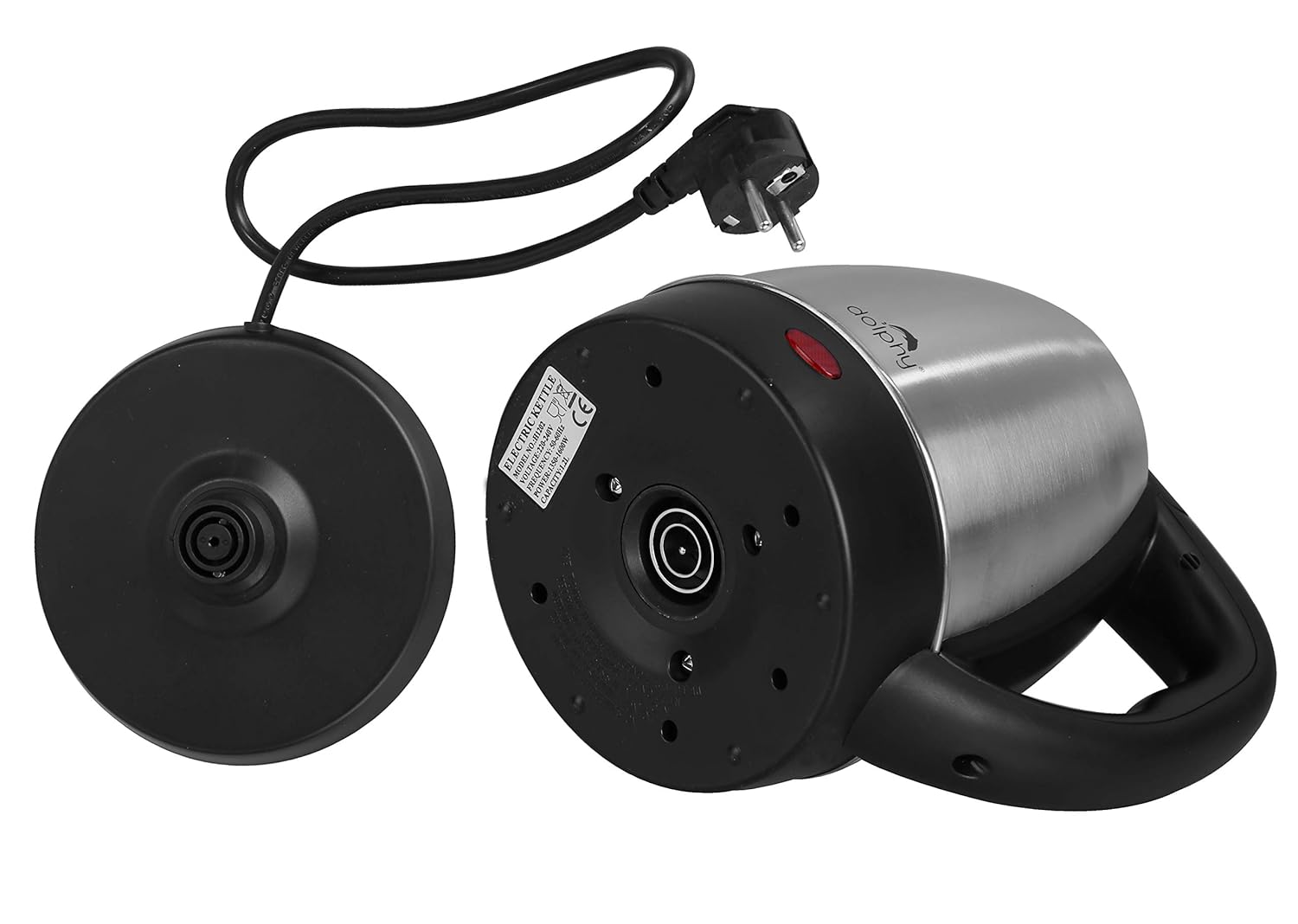 1.2L Stainless Steel Electric Kettle - Silver 5