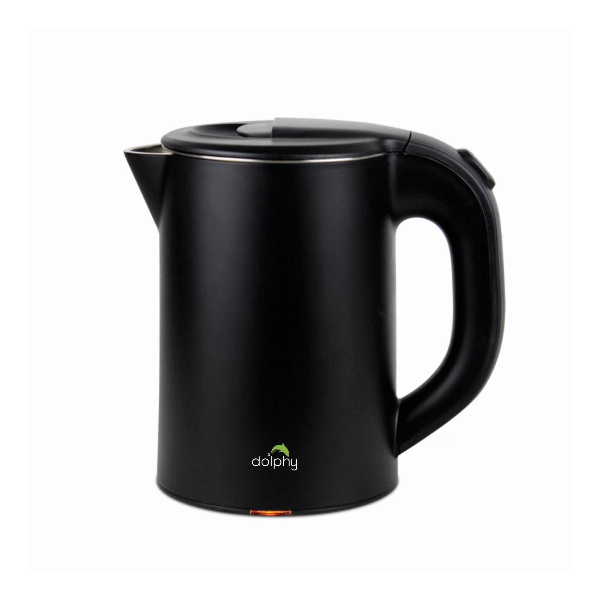 0.8L Stainless Steel Electric Kettle Black 6
