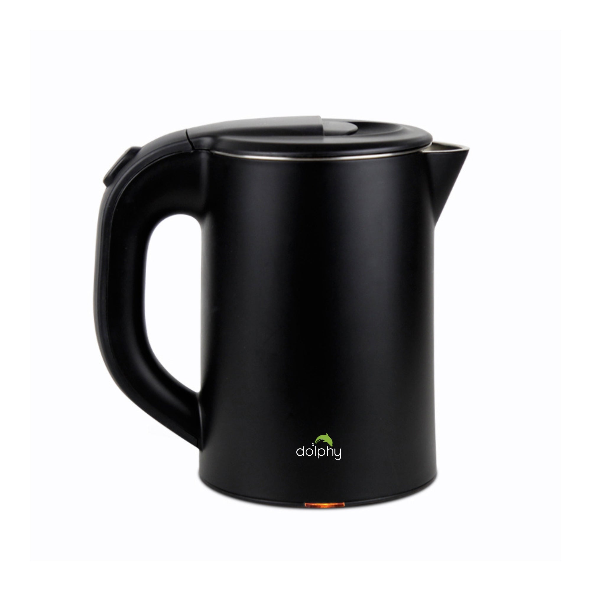 0.8L Stainless Steel Electric Kettle Black 7