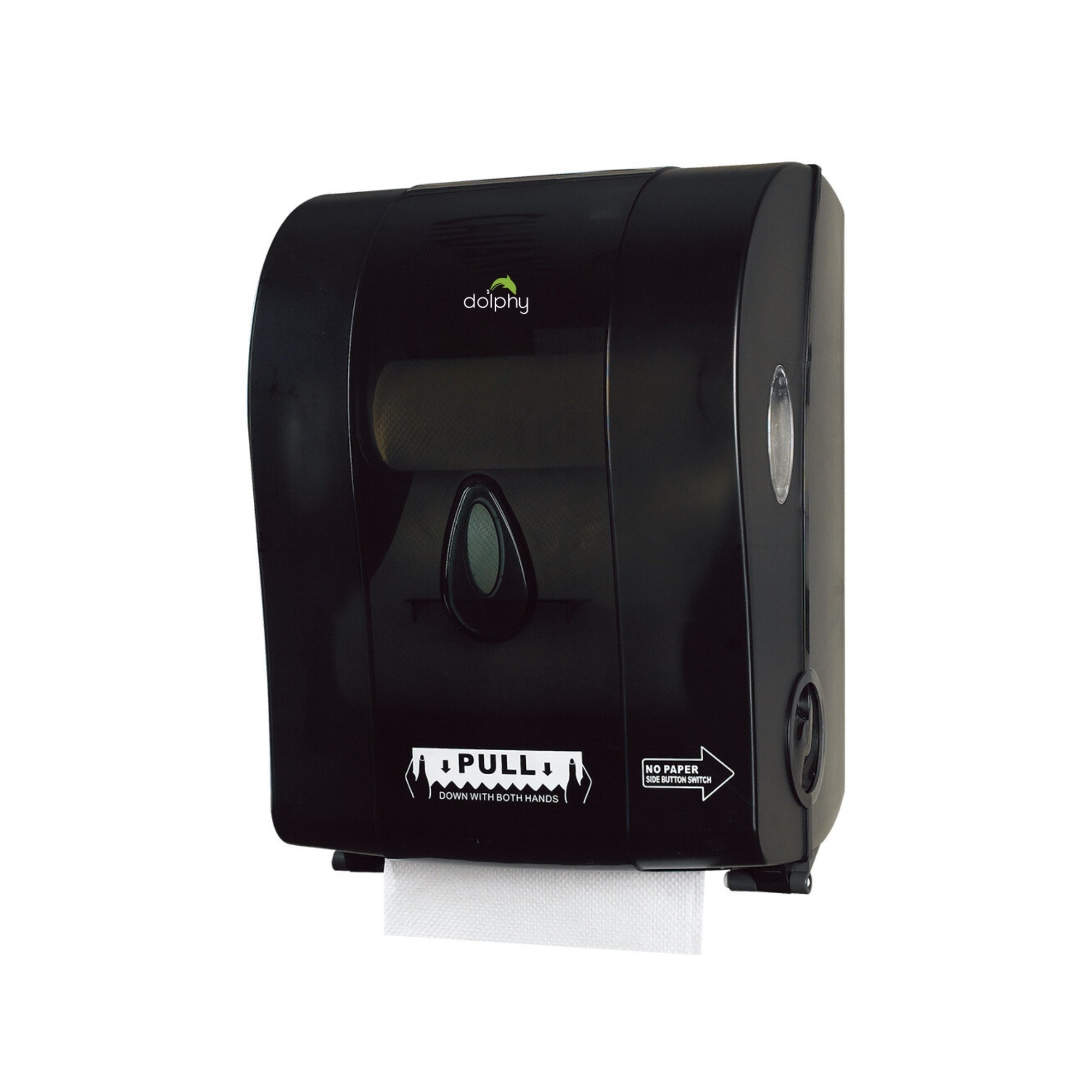 Semi-Autocut Paper Towel Dispenser-Black