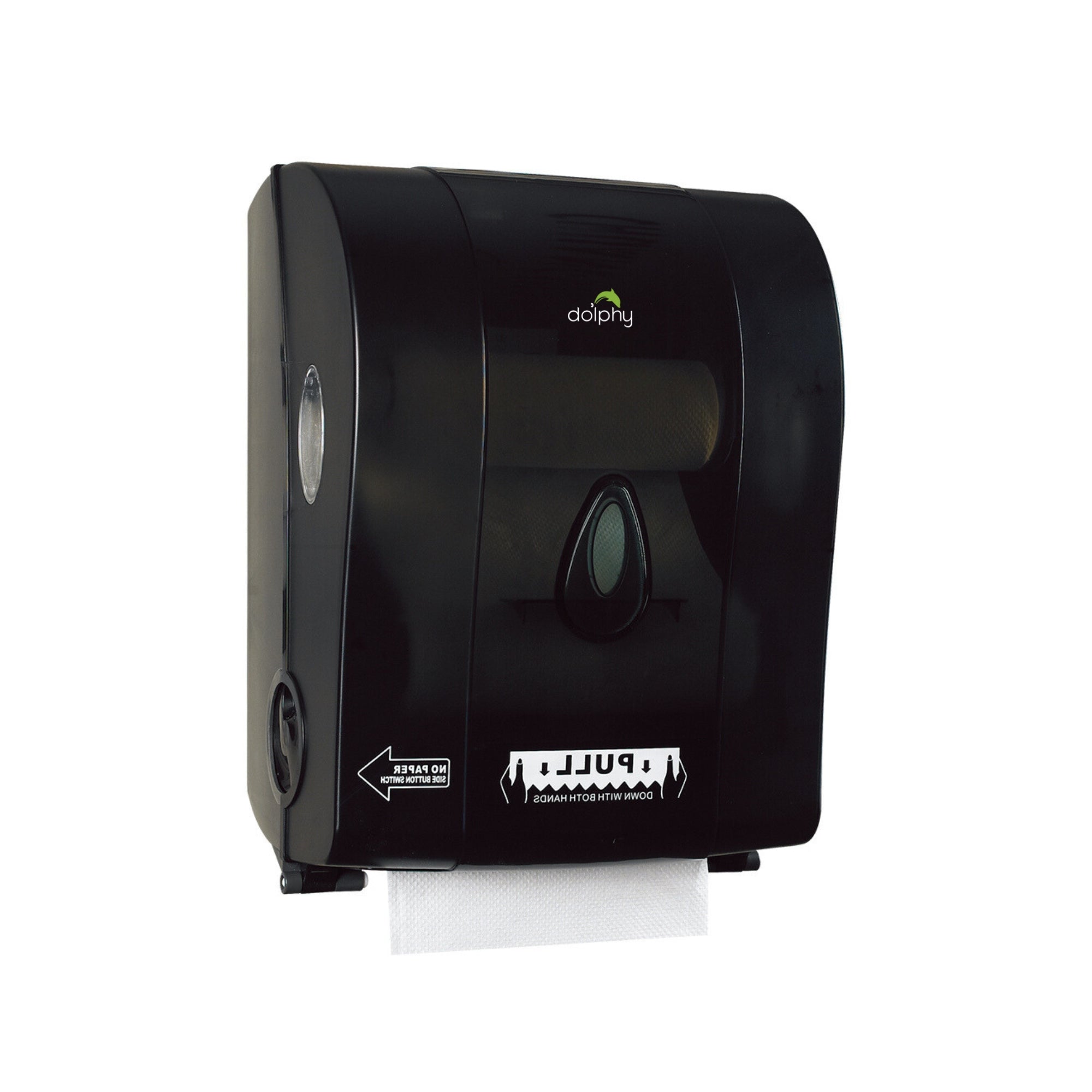 Semi-Autocut Paper Towel Dispenser-Black