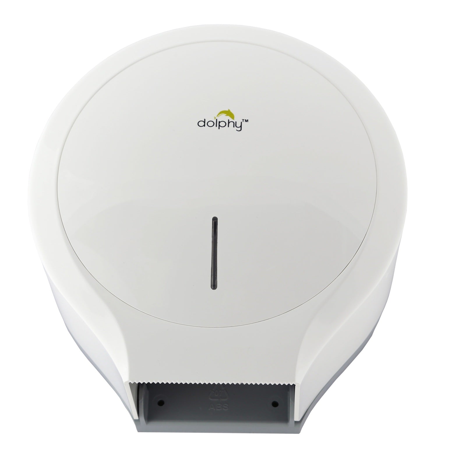 CLASSIC Jumbo Toilet Paper Roll Dispenser - White 3