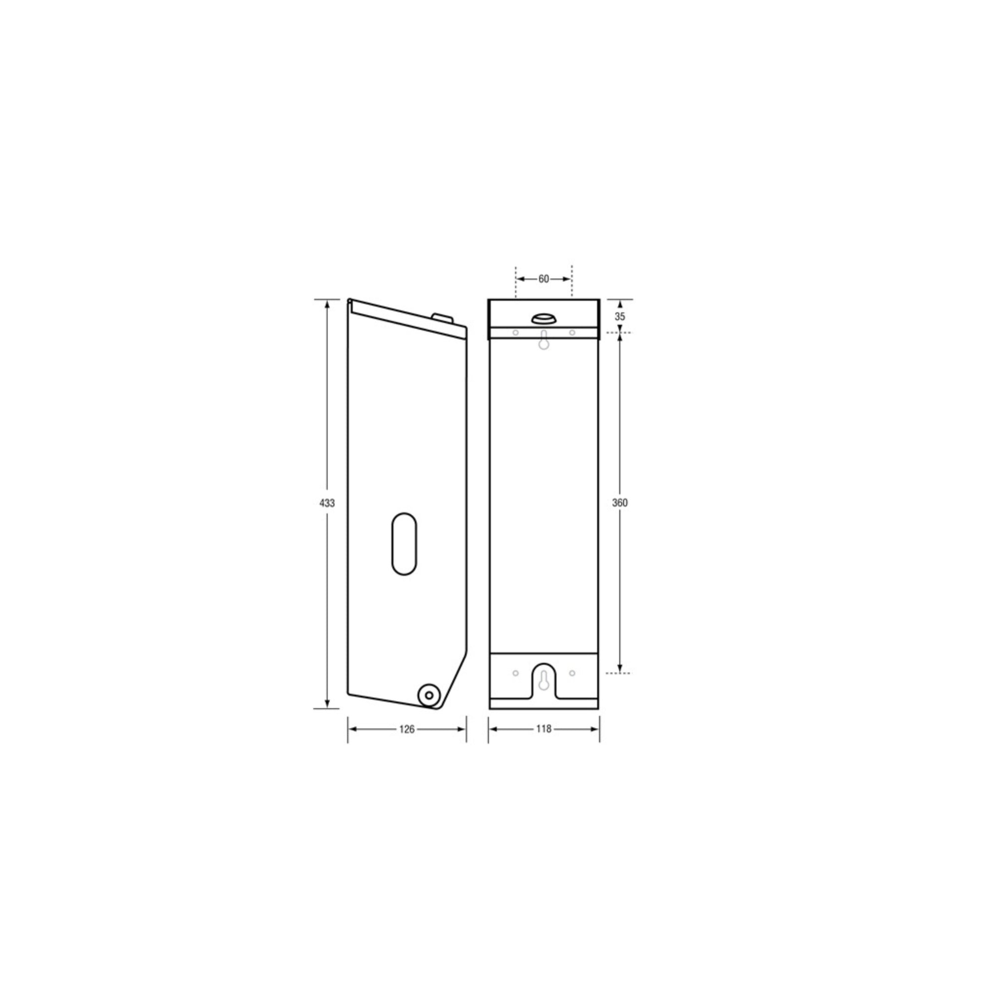 Triple Toilet Roll Dispenser - Silver 3