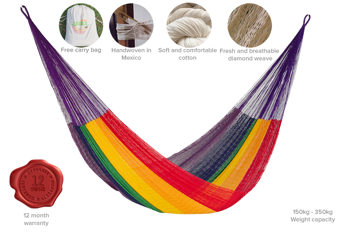 The Power nap Mayan Legacy hammock in Rainbow Colour 7
