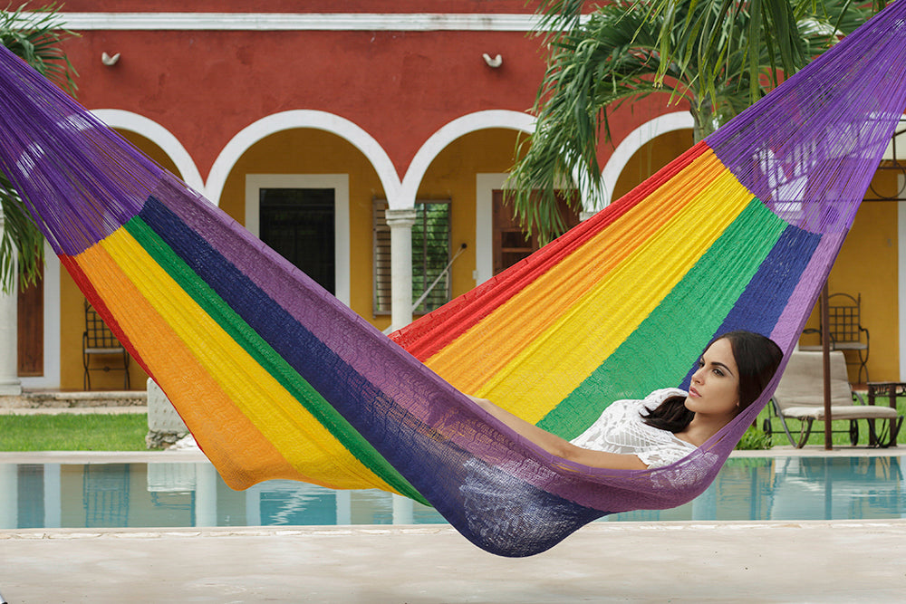 The Power nap Mayan Legacy hammock in Rainbow Colour 8