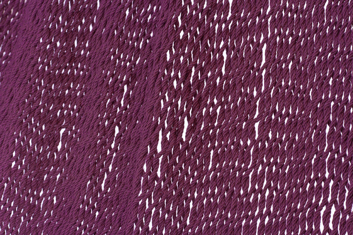 Outdoor undercover cotton Mayan Legacy hammock King size Maroon 7