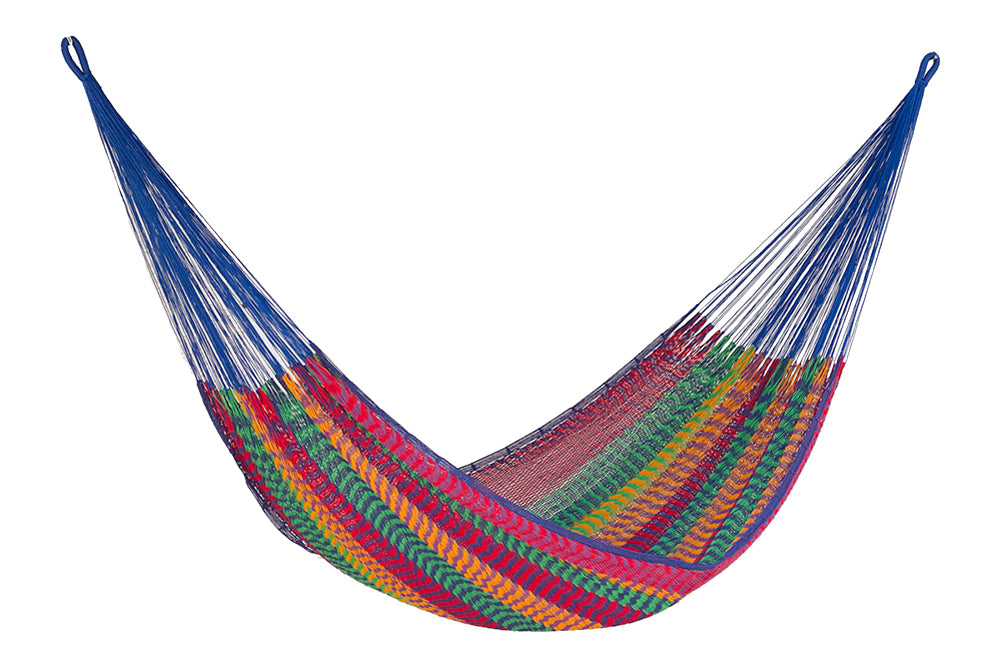 Outdoor undercover cotton Mayan Legacy hammock King size Mexicana 6