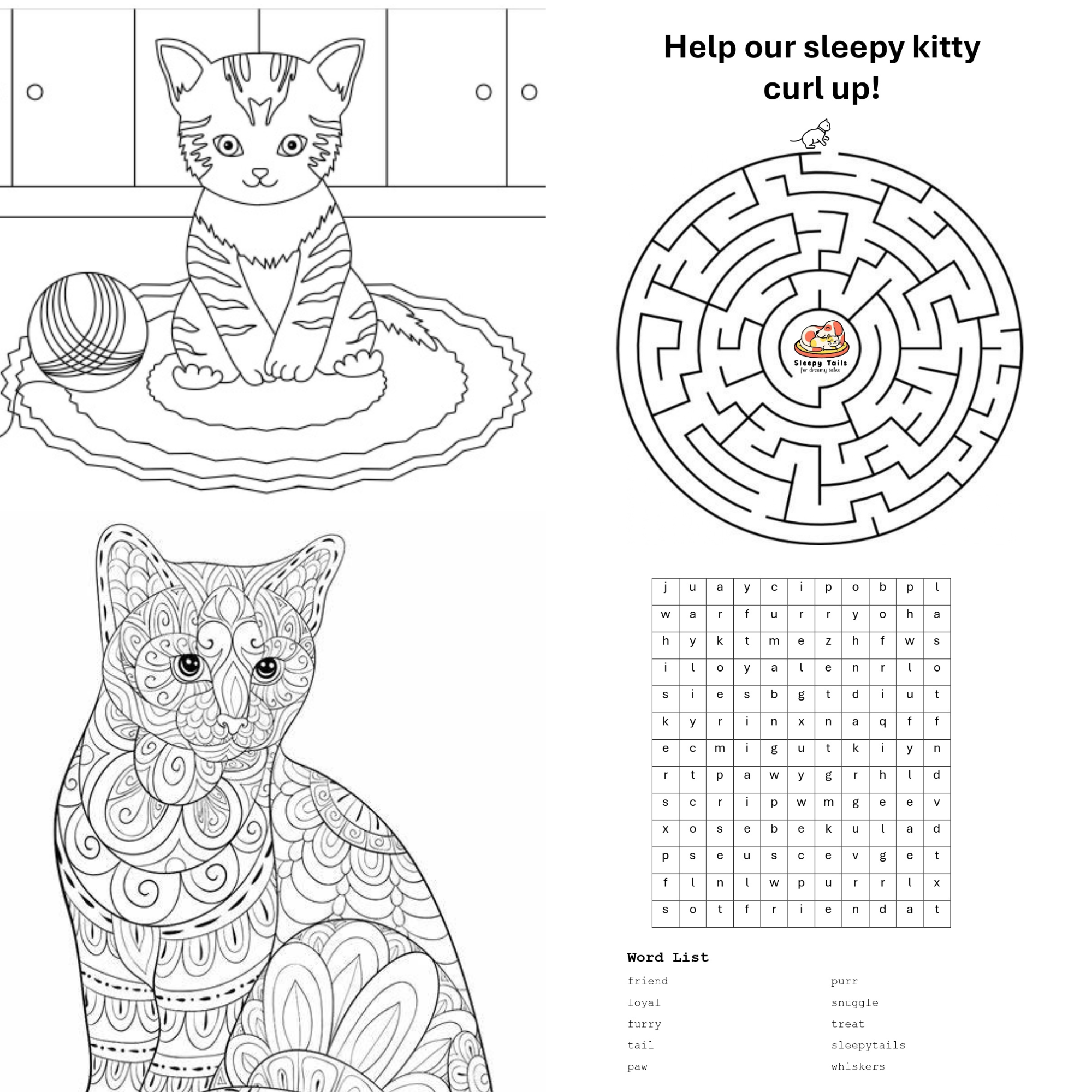 Sleepy Tails - Ginger Cat - Breathing 4