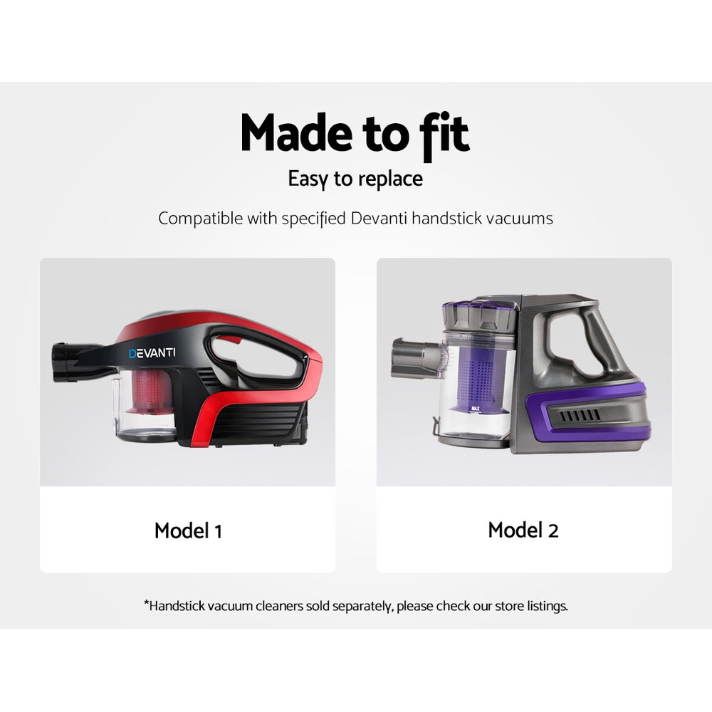 Devanti Stick Vacuum Cleaner Motorised Roller Brush Head 6