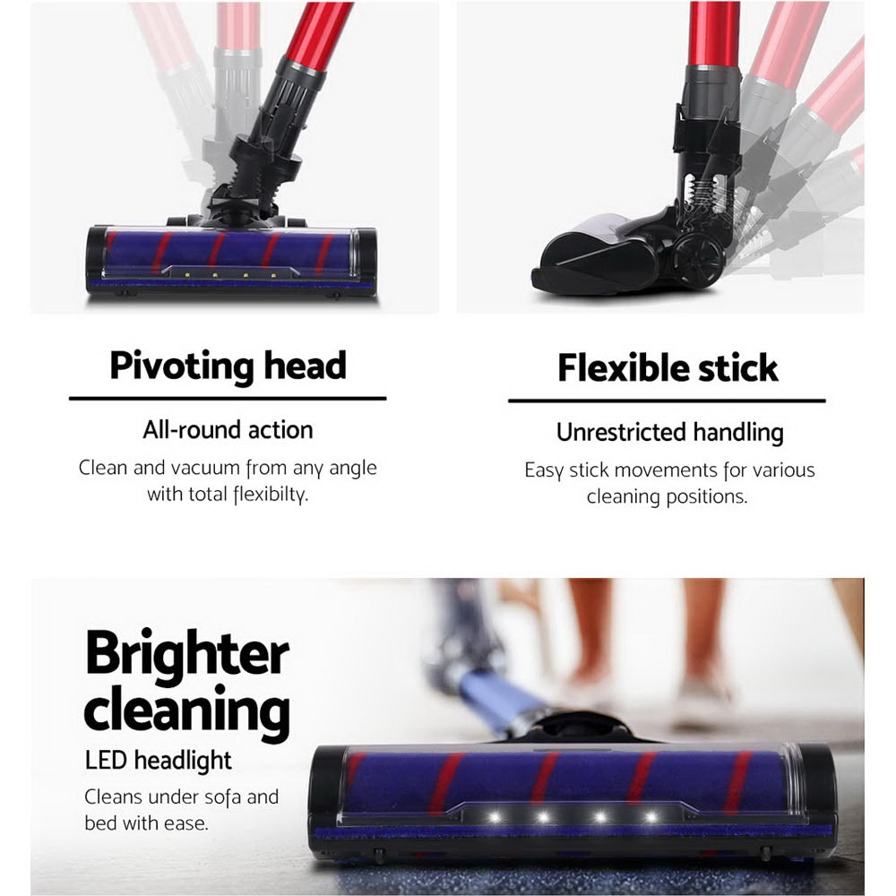 Devanti Stick Vacuum Cleaner Motorised Roller Brush Head 7