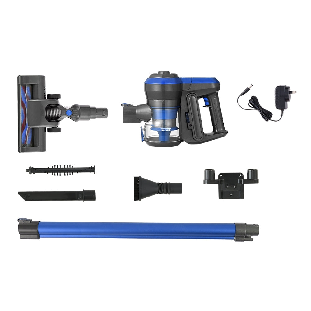 Devanti Stick Vacuum Cleaner Brushless Cordless 250W Blue 3