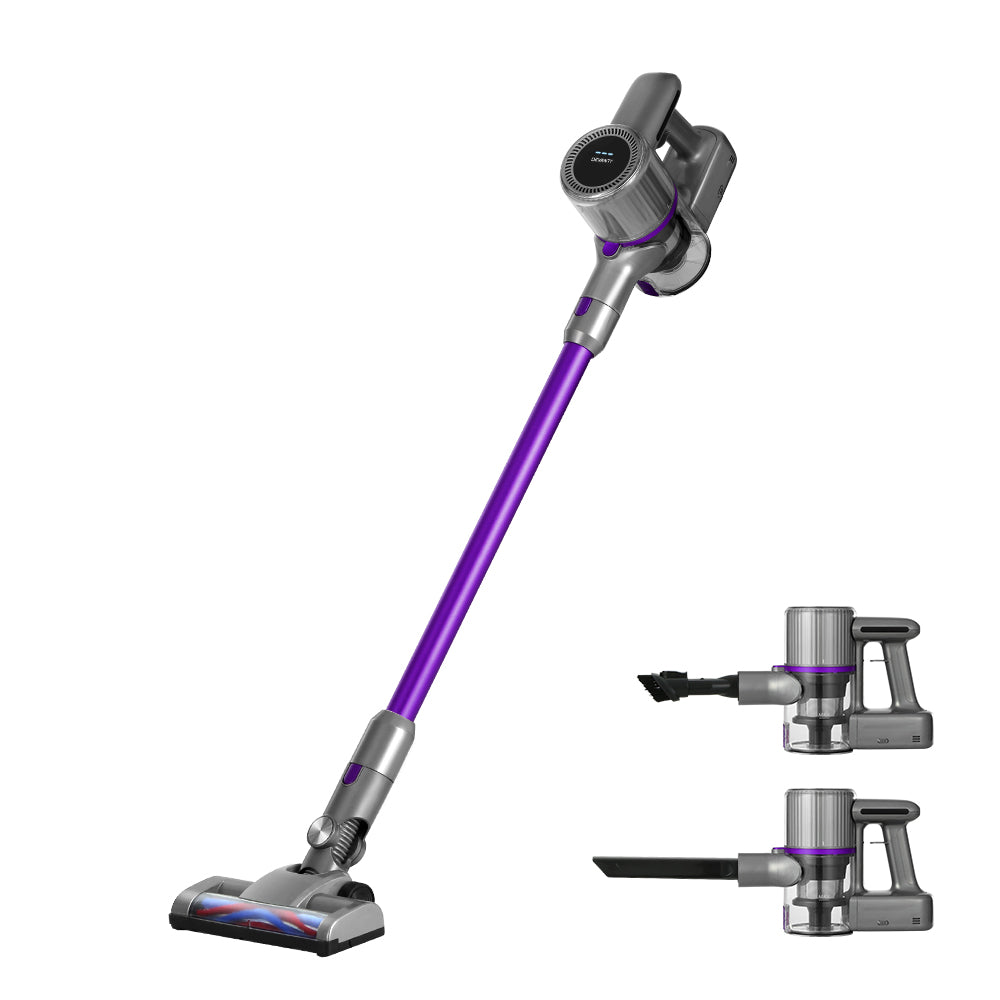 Devanti Stick Vacuum Cleaner Bagless Cordless 120W Purple 7