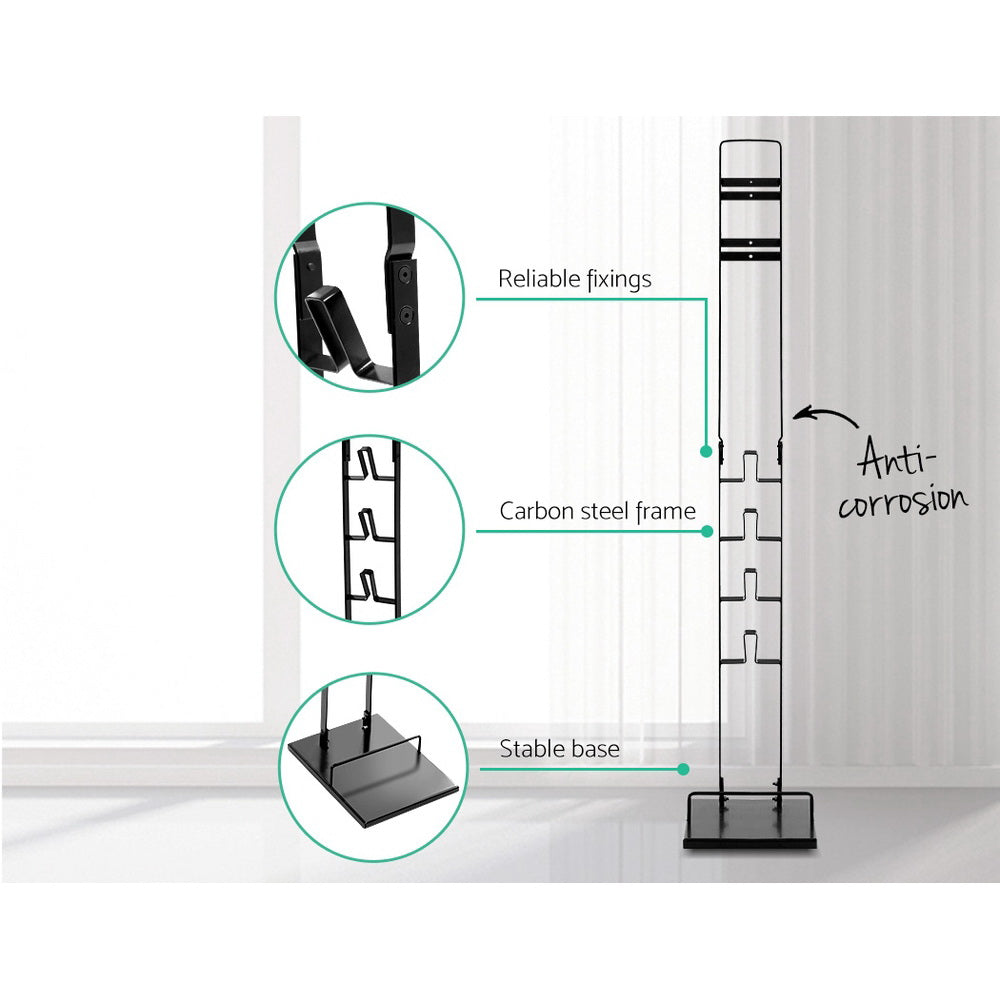 Artiss Freestanding Dyson Vacuum Cleaner Stand for V6 7 8 10 11 Black 5