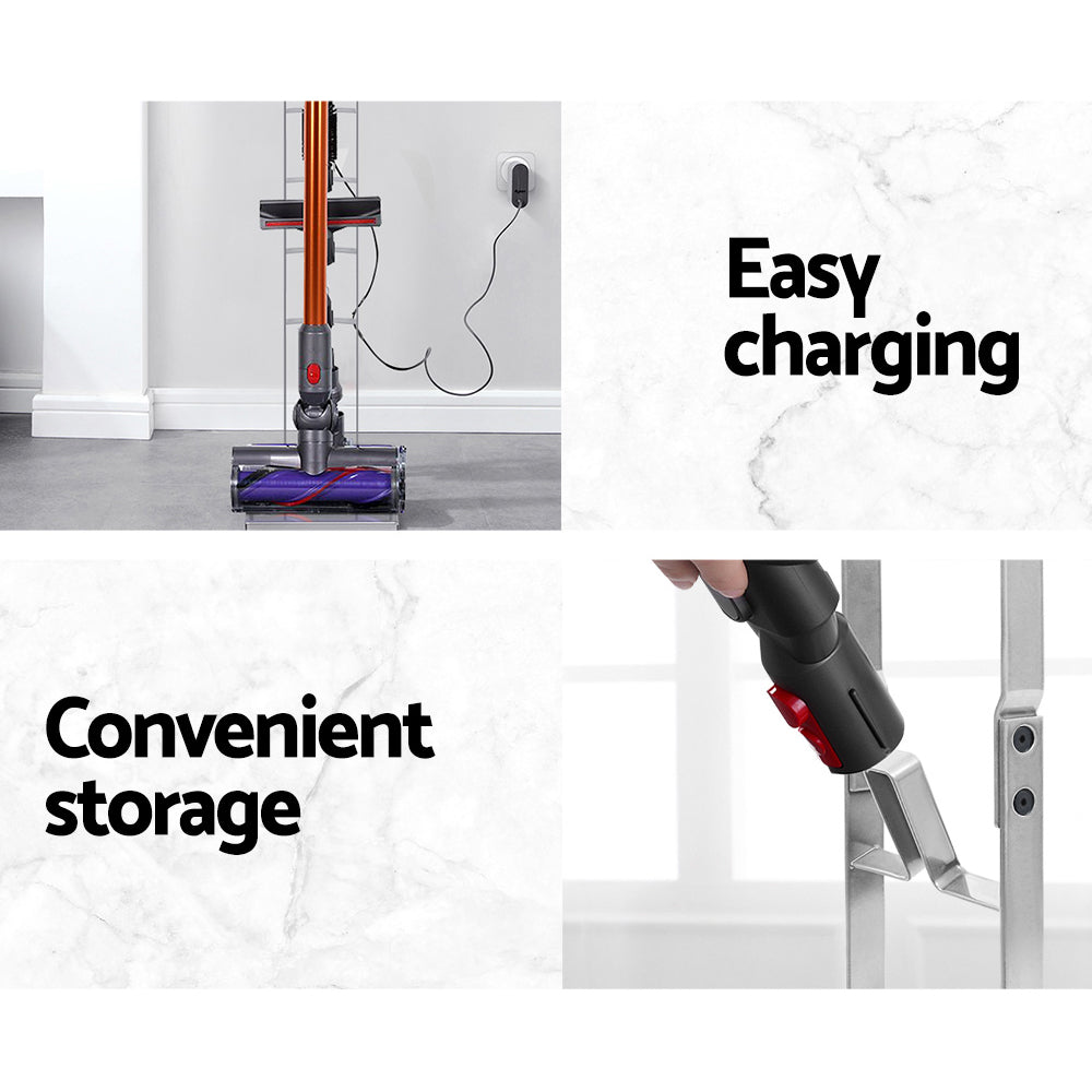 Artiss Freestanding Dyson Vacuum Cleaner Stand for V6 7 8 10 11 Silver 3