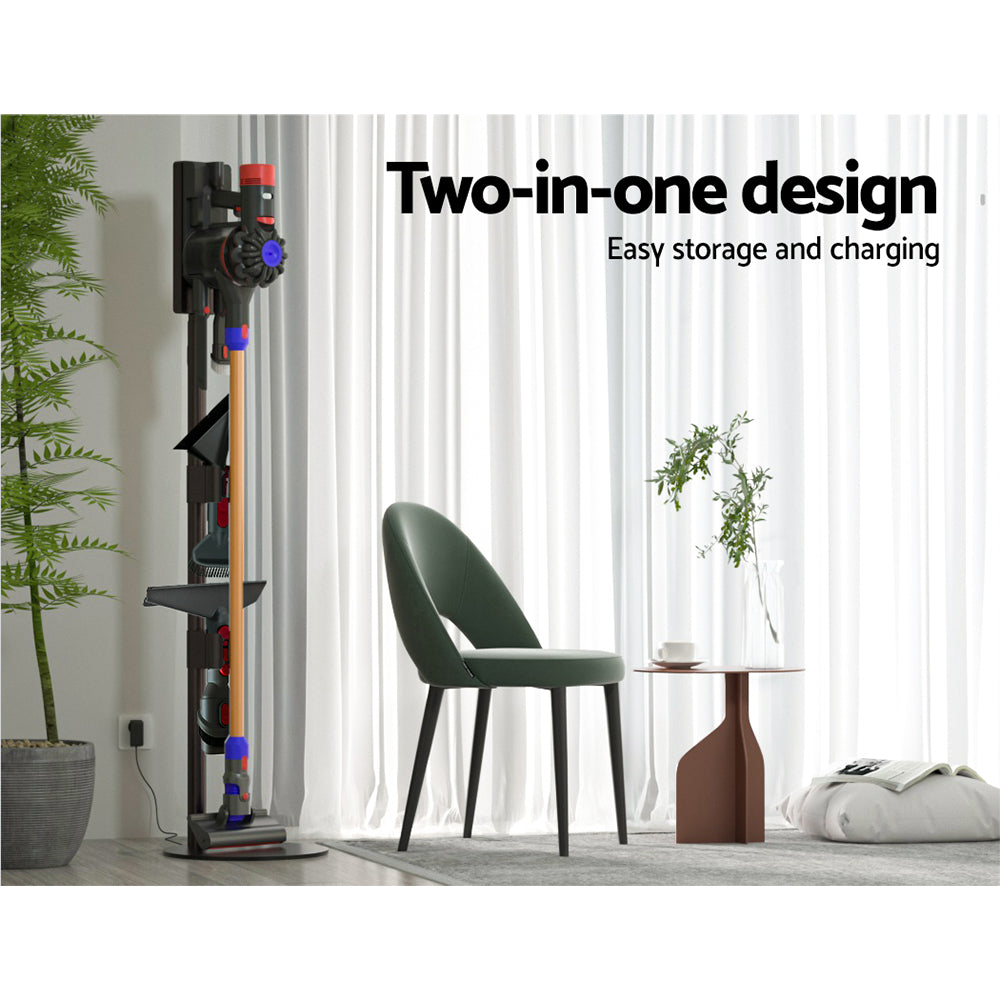 Artiss Freestanding Dyson Vacuum Cleaner Stand for V6 7 8 10 11 Grey 5