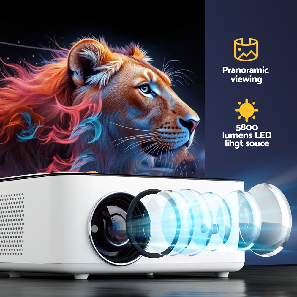 Devanti Video Project 4K 1080P Android 5G Wifi Home Cinema 4