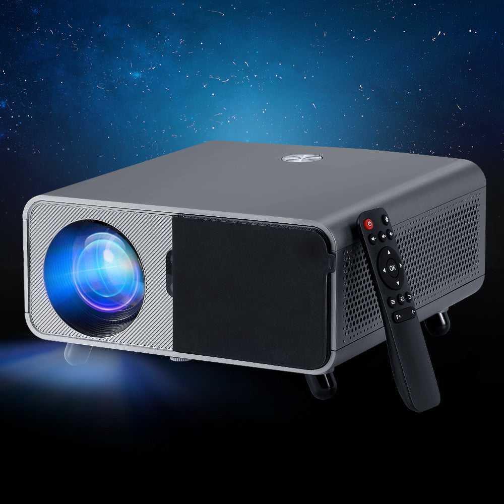 Devanti Portable Wifi Video Projector 4K 2.4G/5G Home Theater HDMI 1080P 7