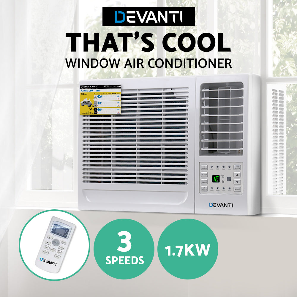 Devanti Window Air Conditioner 1.7kW 3