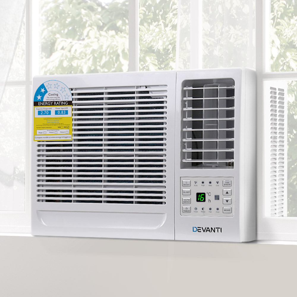Devanti Window Air Conditioner 2.7kW 7