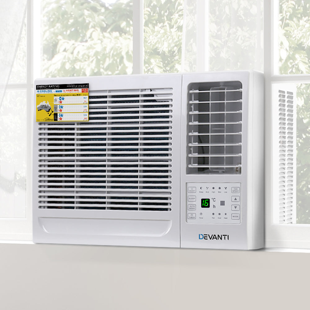 Devanti Window Air Conditioner 2.7kW 8