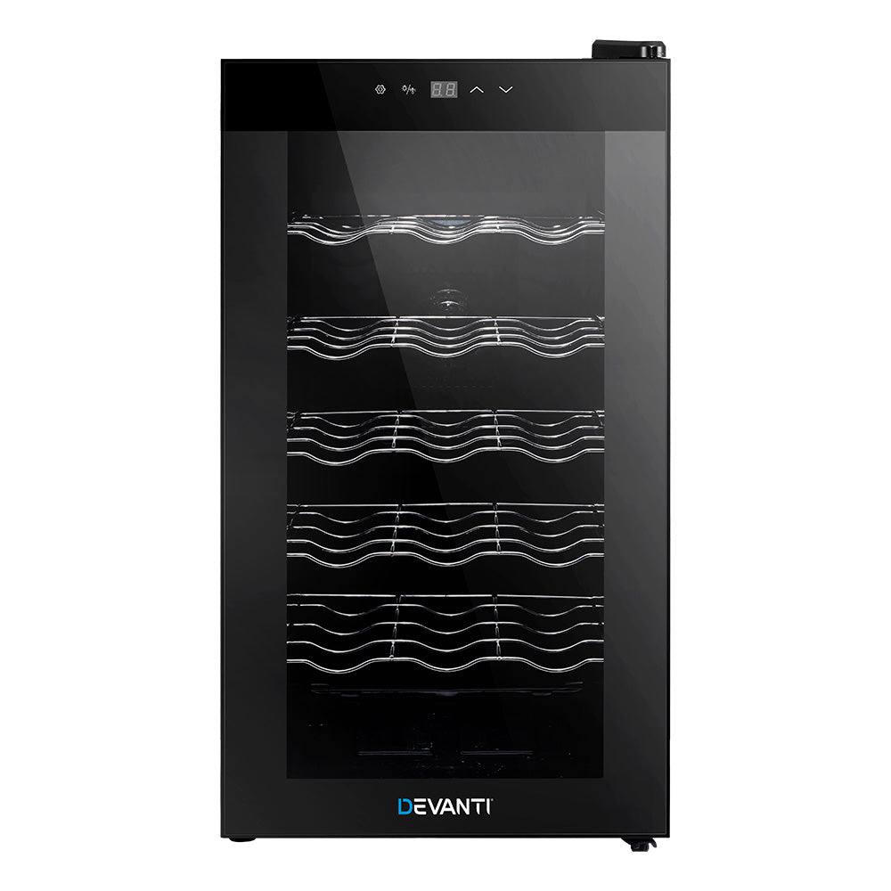 Devanti Wine Fridge Cooler 18 Bottles 3