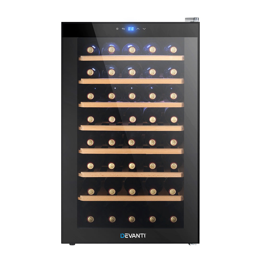 Devanti Wine Fridge Cooler 51 Bottles 3