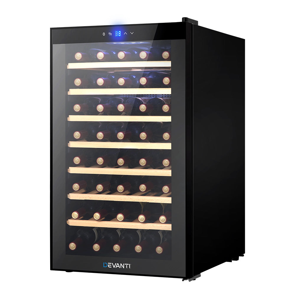 Devanti Wine Fridge Cooler 51 Bottles 7