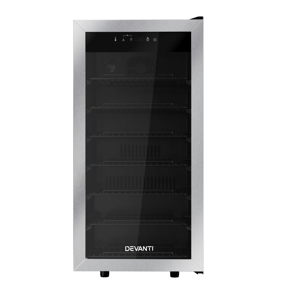 Devanti Wine Fridge Cooler 42 Bottles 3