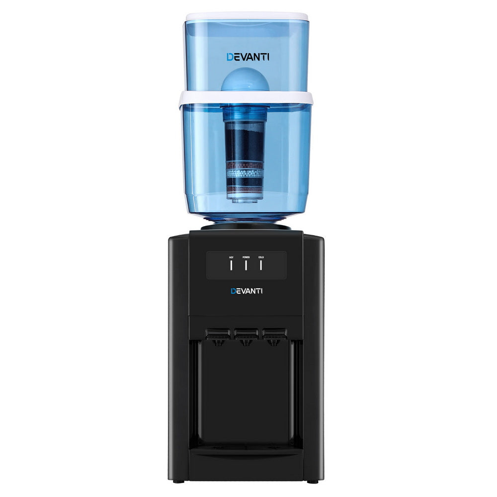 Devanti Water Cooler Dispenser Bench Top 22L w/2 Filter 3