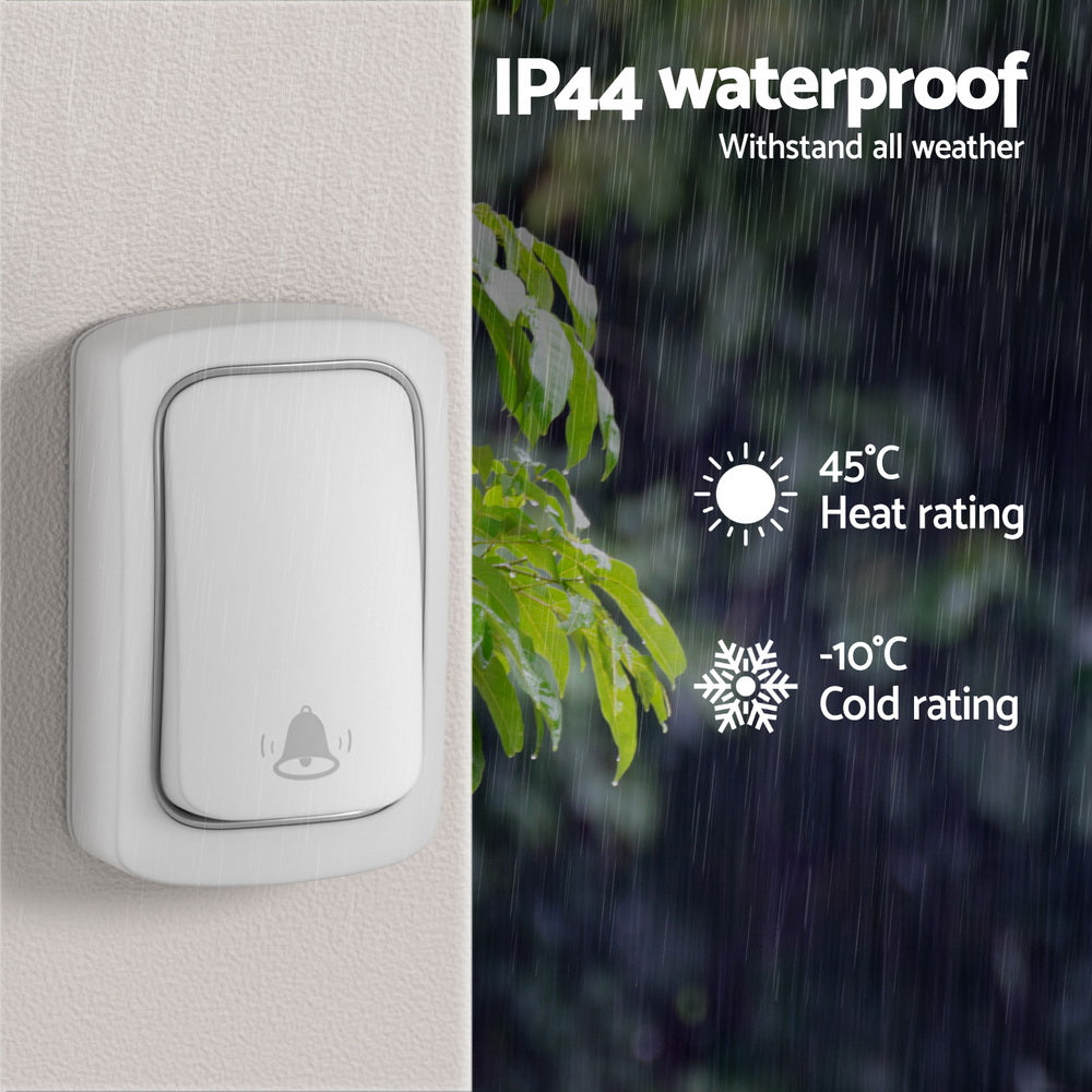 UL-tech Wireless Doorbell Plugin Receiver 6