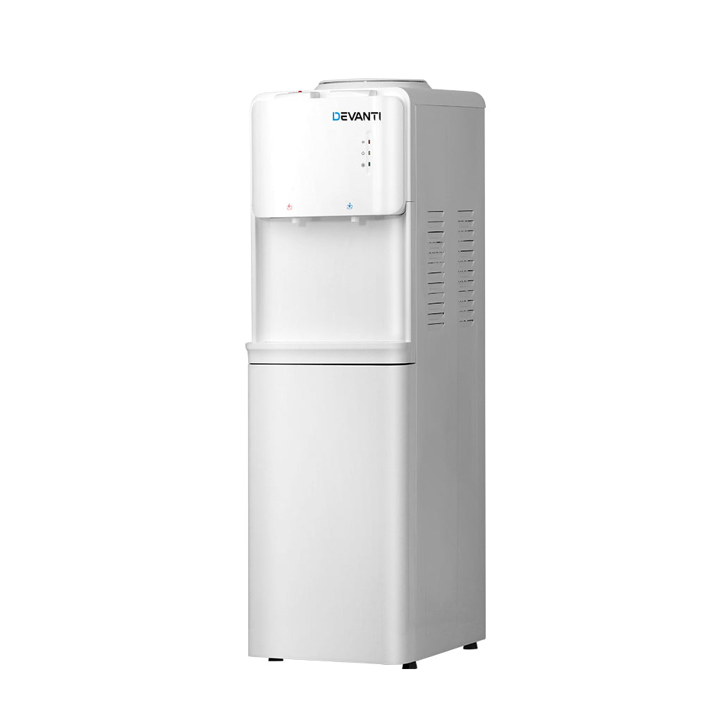 Devanti Water Cooler Dispenser Stand White 8