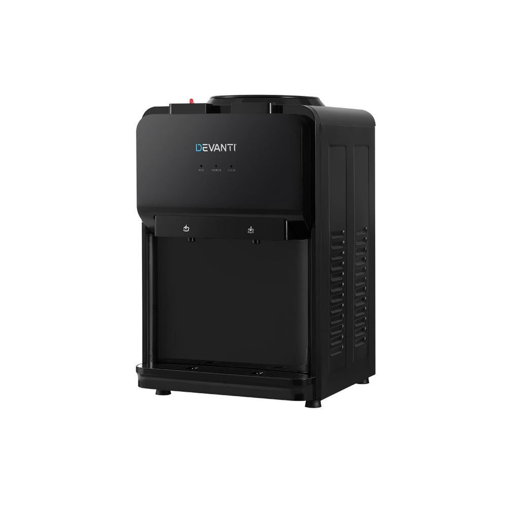Devanti Water Cooler Dispenser Bench Top Black 7