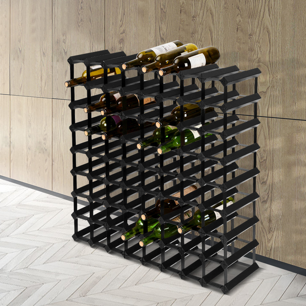 Artiss Wine Rack 72 Bottle Black 7