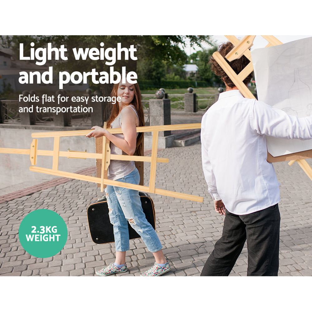 Artiss Painting Easel Pine Wood 175cm 6