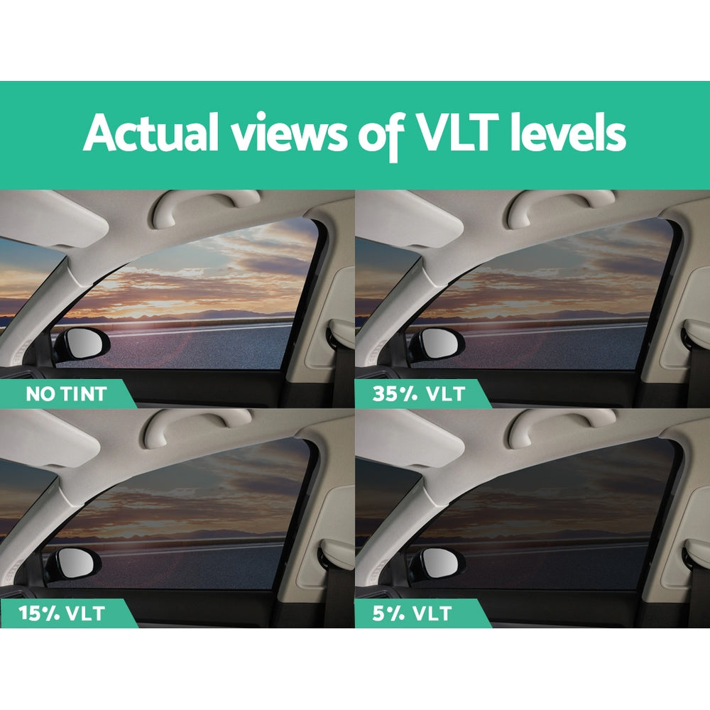 Giantz Window Tint Film Black Commercial Car Auto House Glass 152cm x 30m VLT 35% 3