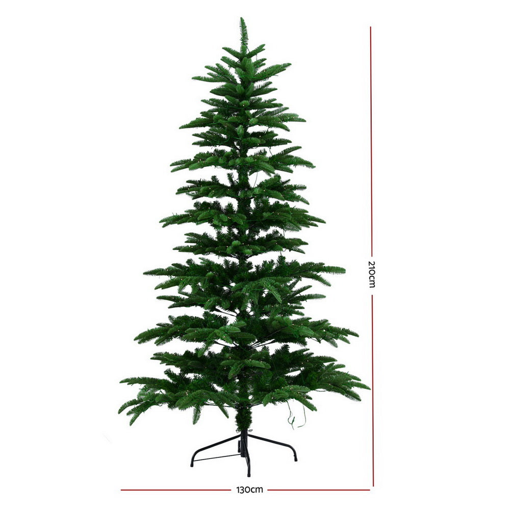 Jingle Jollys Christmas Tree 2.1M LED Sparse Xmas Tree 860 Tips Party Decoration 3