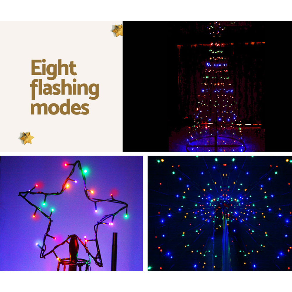 3.6M Christmas Tree 400 LED Solar Jingle Jollys 6