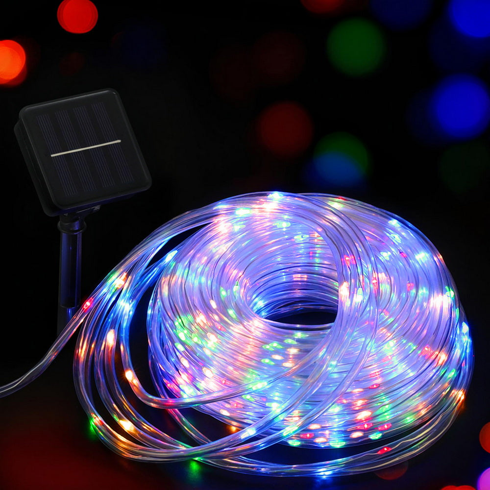 Jingle Jollys 30M Christmas Lights String Rope Light Decoration 300 LED Colorful 6