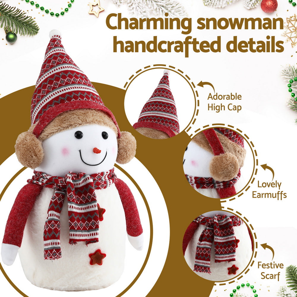 Jingle Jollys Christmas Snowman Handicraft Ornaments Party Decorations 60cm 5
