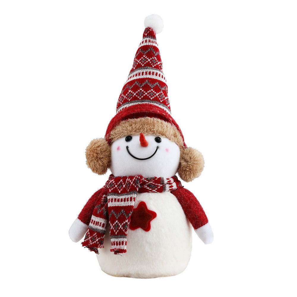 Jingle Jollys Christmas Snowman Handicraft Ornaments Party Decorations 35cm 3