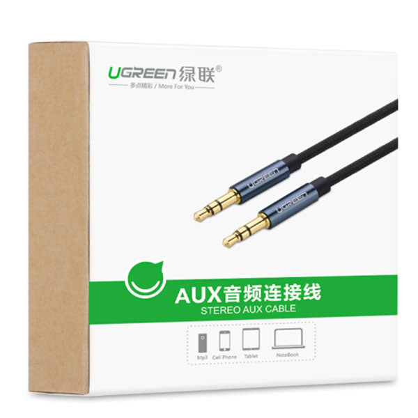 UGREEN 3.5MM male to male AUX cable with braid 3M (10688) 5