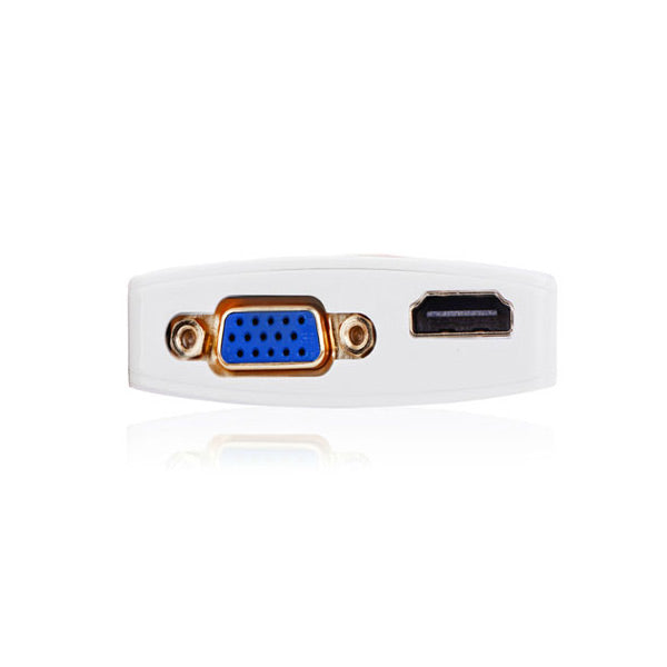 UGreen Mini Display Port to HDMI & VGA Dual Converter Premium ABS case (10427 ) 4
