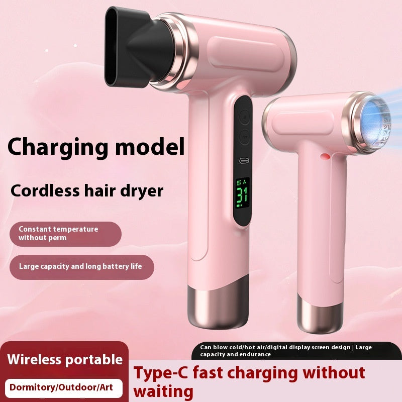 Intelligent Constant Temperature The Third Gear Wind Speed Temperature Adjustable Wireless Hair Dryer 4