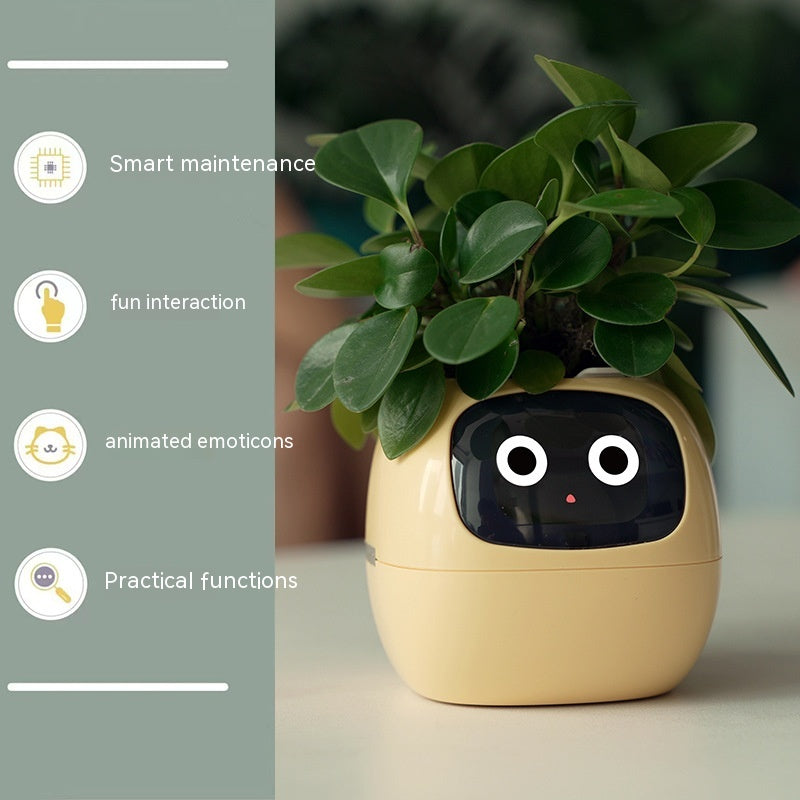 Smart Planter Endless Fun Over 49 Rich Expressions 7 Smart Sensors And AI Chips Make Raising Plants Easy And Fun 3