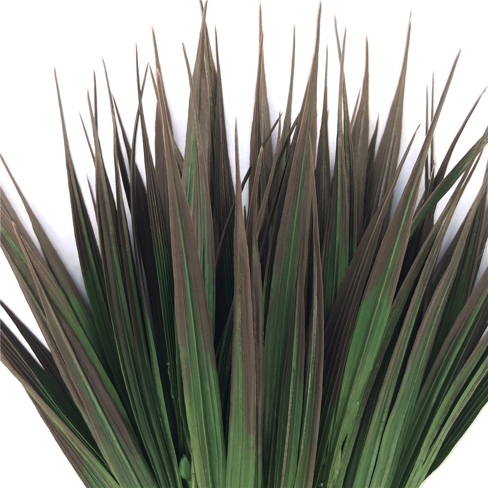 Artificial Brown Tipped Grass Plant 35cm 3