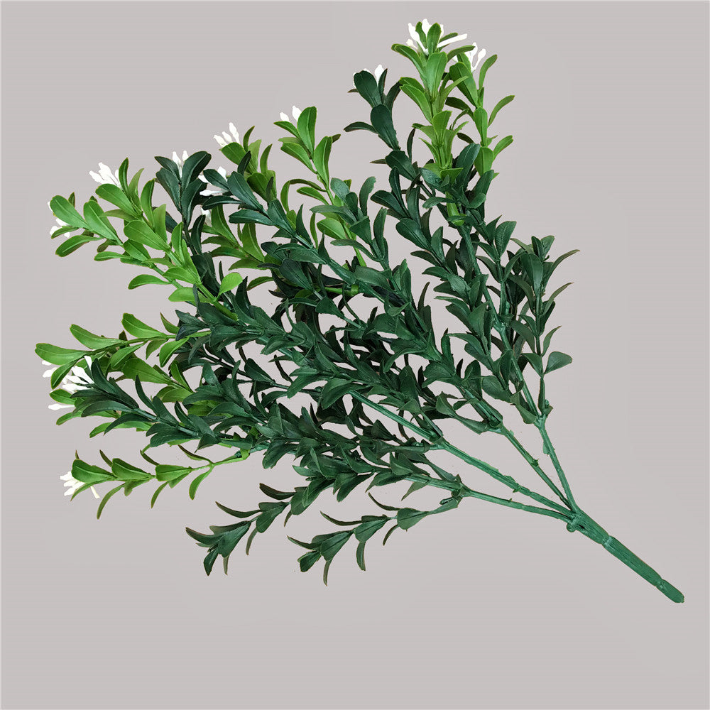 Artificial Flowering Boxwood Stem 30cm 3